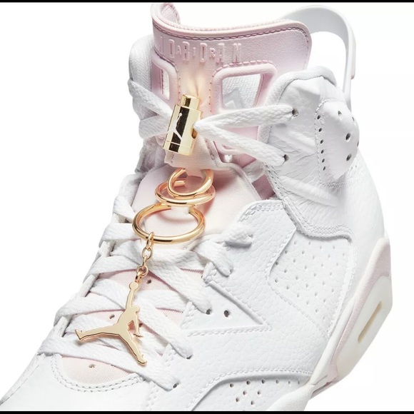 Nike Shoes - Women’s Air Jordan 6 Gold Hoop size 7.5